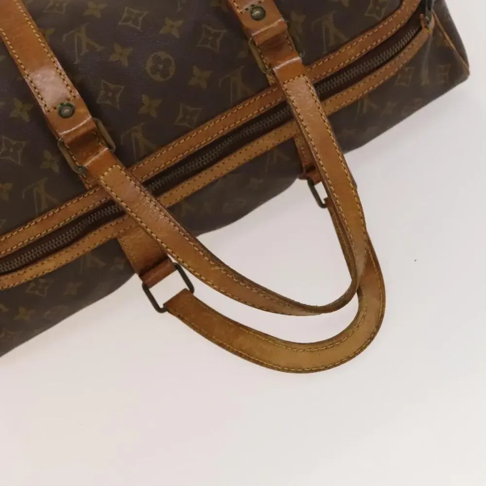LOUIS VUITTON Monogram Sac Spool 45 Boston Bag M41624